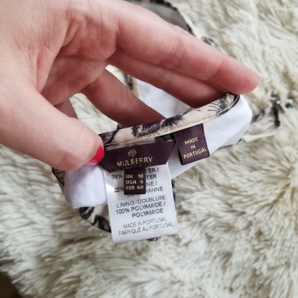 Mulberry Fox print string bikini 6 US - Picture 6 of 6